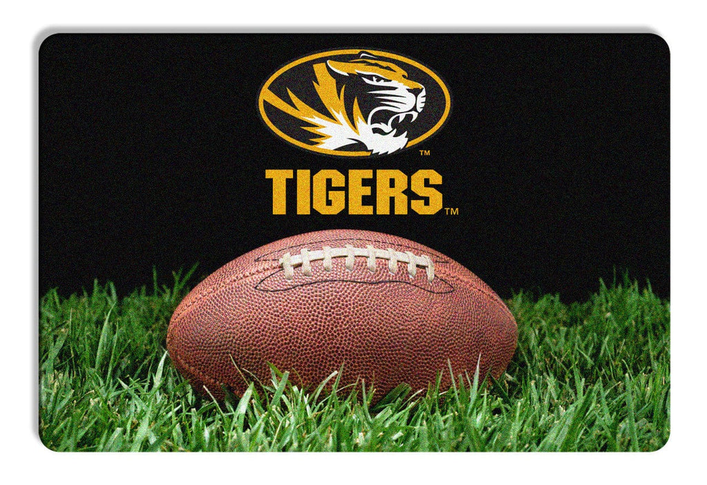 Missouri Tigers Missouri Tigers Classic Football Pet Bowl Mat - L  CO 844214071506