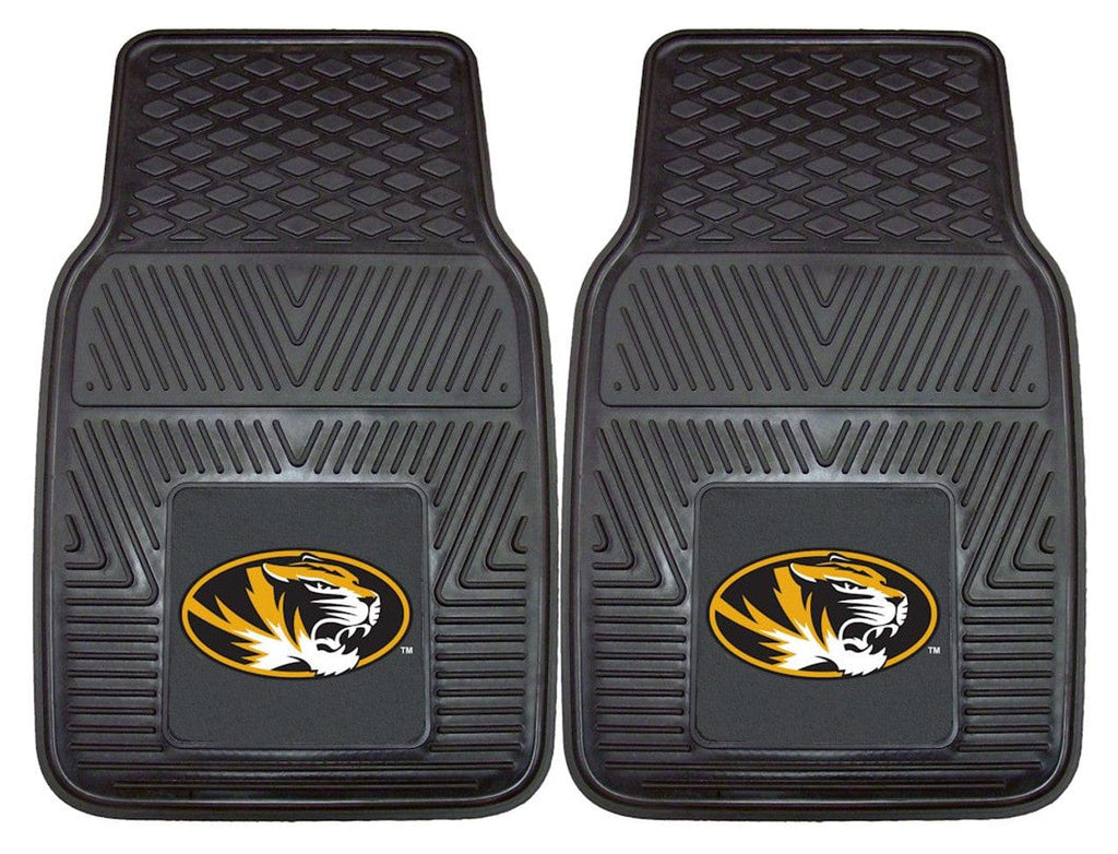 Car Mats Heavy Duty 2 Piece Missouri Tigers Heavy Duty 2-Piece Vinyl Car Mats - Special Order 842989007171