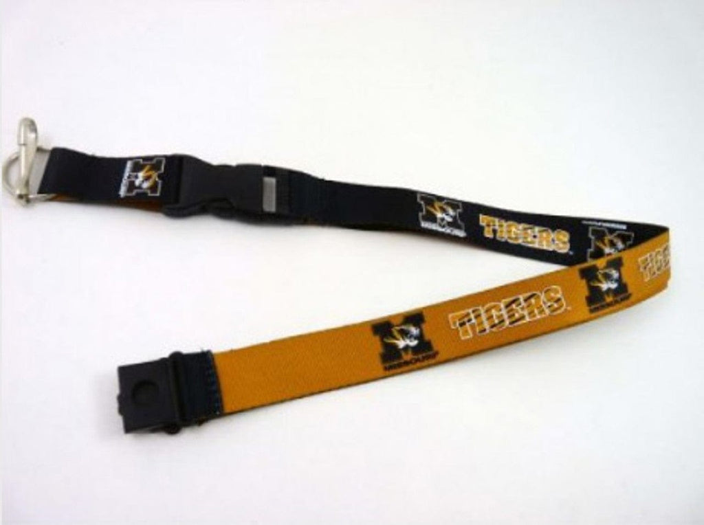 Lanyard Reversible Missouri Tigers Lanyard - Reversible - Special Order 763264200981