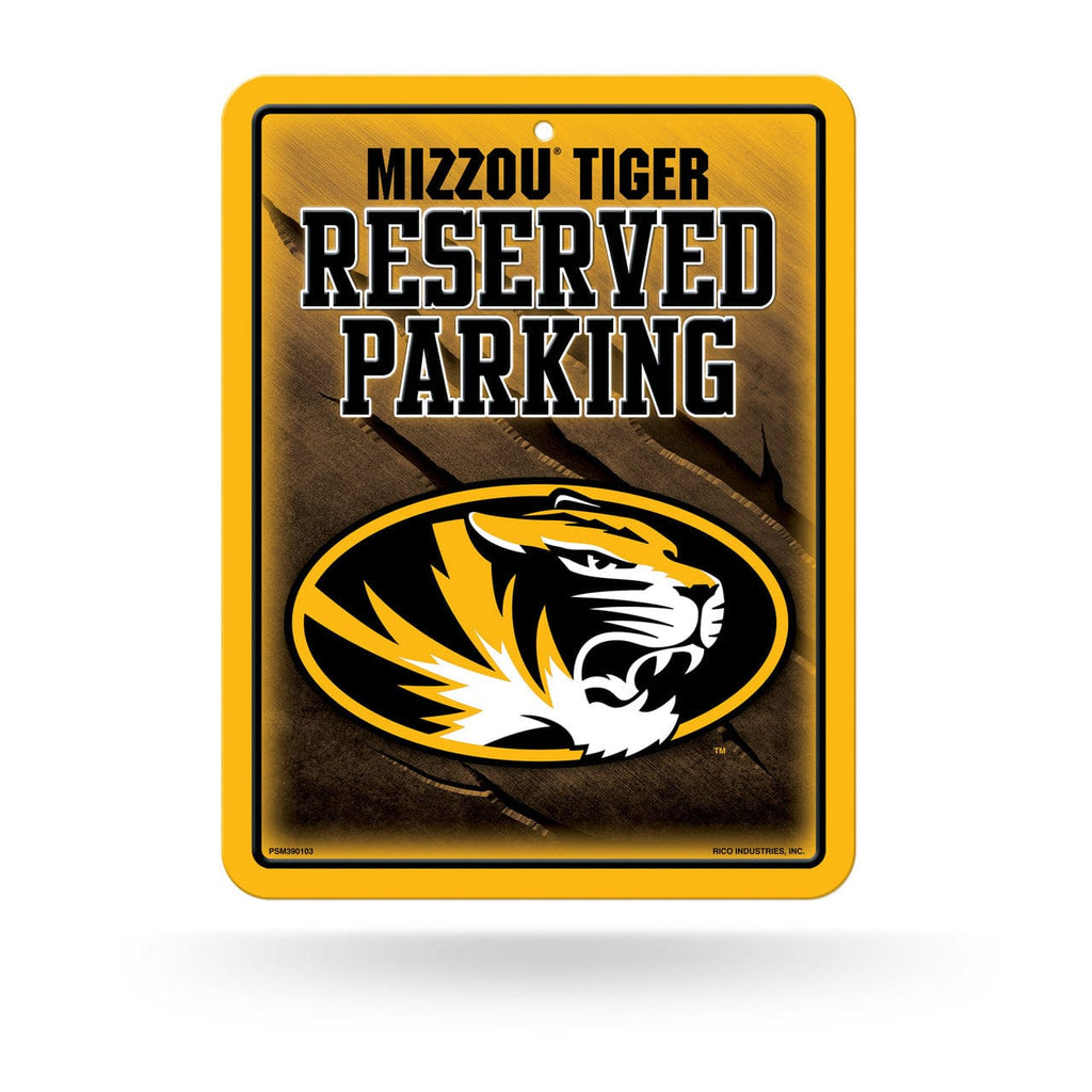 Missouri Tigers Missouri Tigers Sign Metal Parking Alternate Design Special Order 767345530257