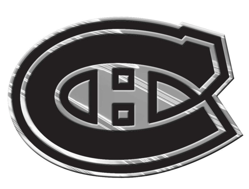 Auto Emblem Chrome Montreal Canadiens Auto Emblem - Silver - Special Order 681620795158