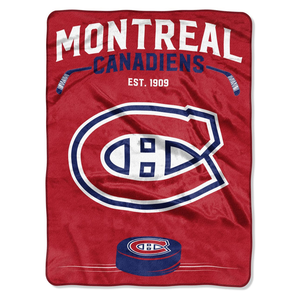 Blankets 60x80 Raschel Montreal Canadiens Blanket 60x80 Raschel Inspired Design 087918882423