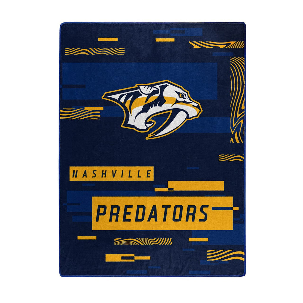 Blankets Nashville Predators Blanket 60x80 Raschel Digitize Design Special Order 190604333847