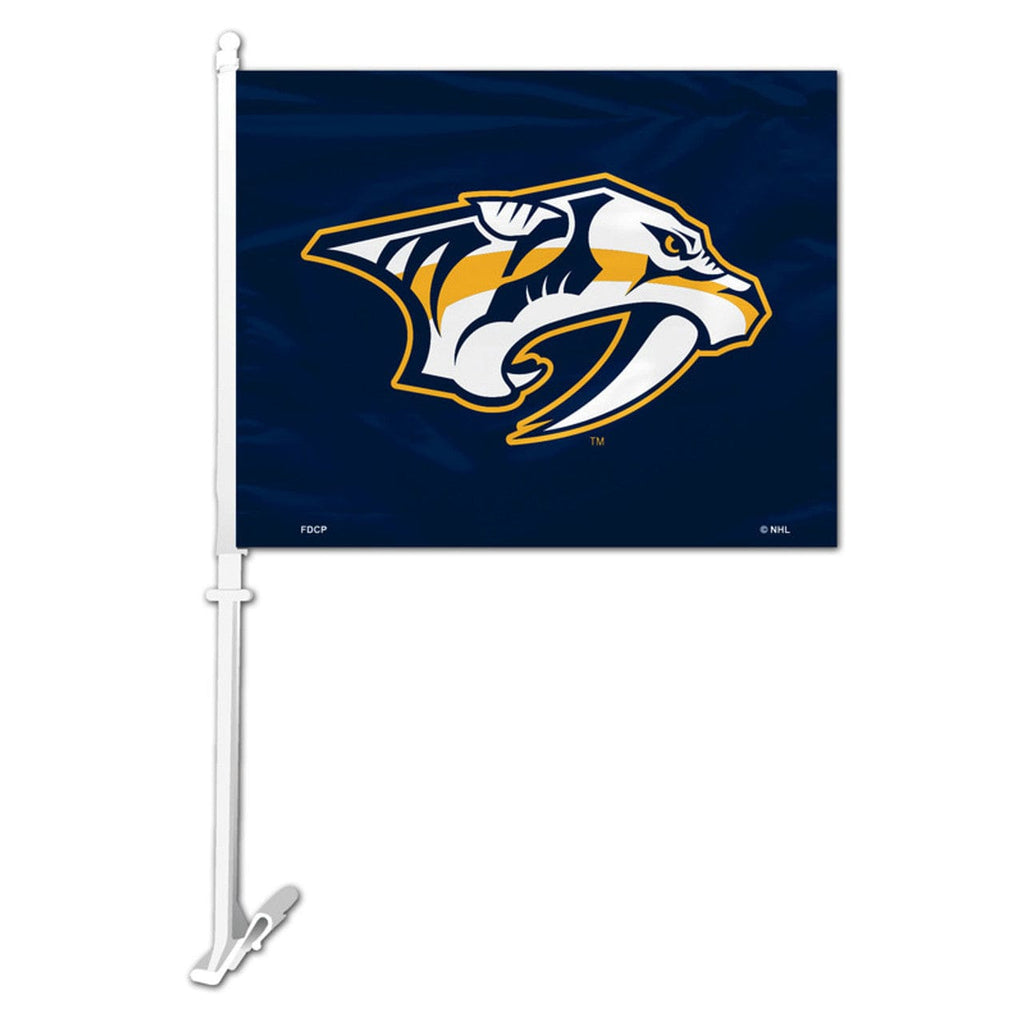 Car Flags Nashville Predators Flag Car Style - Special Order 023245889322