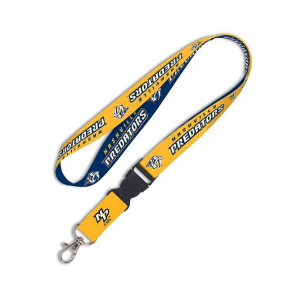 Lanyard Buckle Nashville Predators Lanyard with Detachable Buckle 032085349460