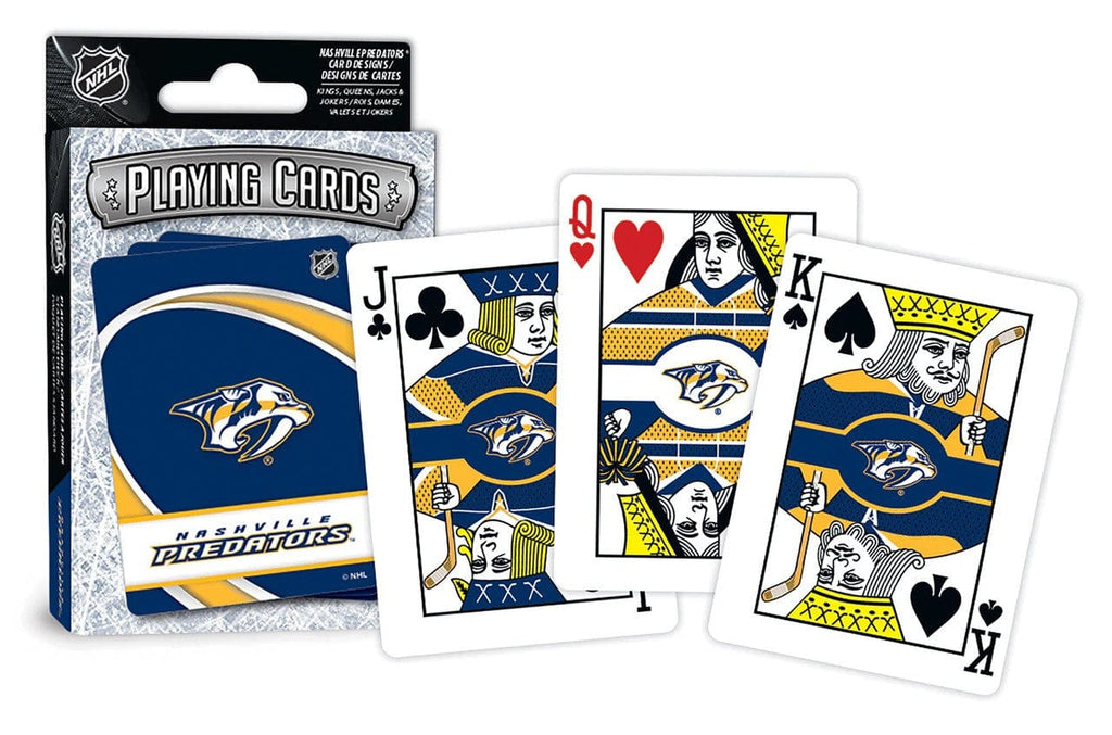 Playing Cards Nashville Predators Playing Cards Logo 705988918193