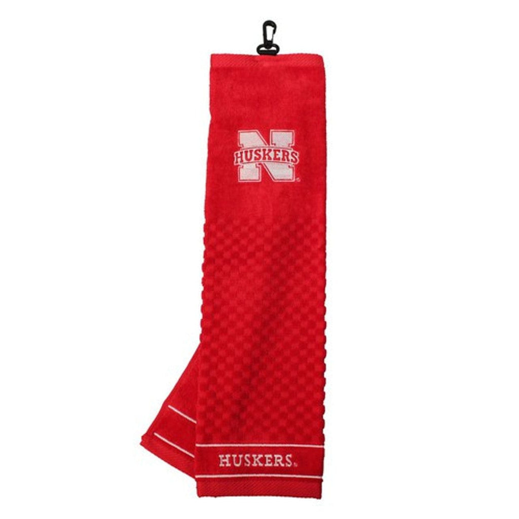 Golf Towel 16x22 Embroidered Nebraska Cornhuskers 16"x22" Embroidered Golf Towel 637556224101