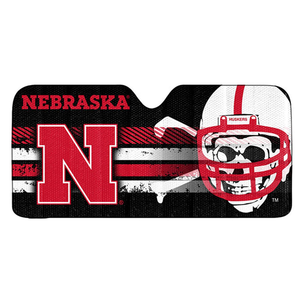 Auto Sun Shade Nebraska Cornhuskers Auto Sun Shade 59x27 681620264425