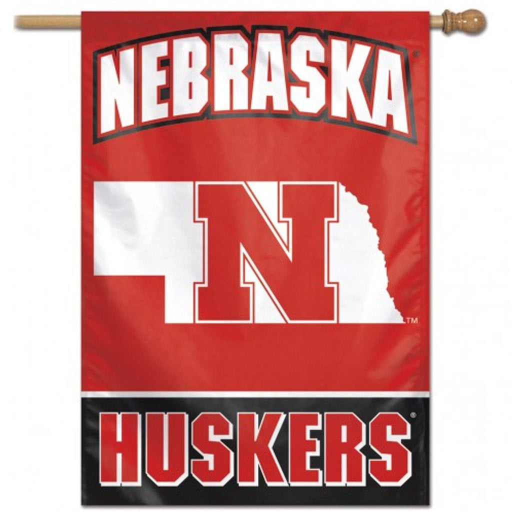 Banner 28x40 Nebraska Cornhuskers Banner 28x40 Vertical Alternate Design - Special Order 032085286567