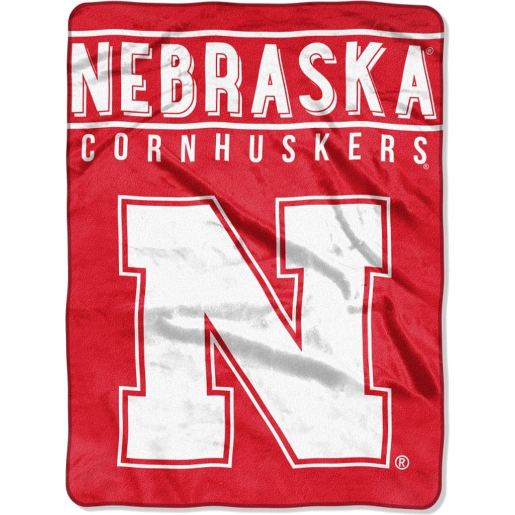 Blankets 60x80 Raschel Nebraska Cornhuskers Blanket 60x80 Raschel Basic Design 087918794726