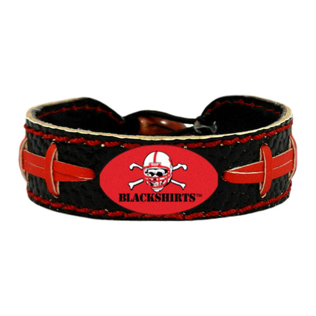 Nebraska Cornhuskers Nebraska Cornhuskers Bracelet Team Color Football Blackshirts CO 844214030978