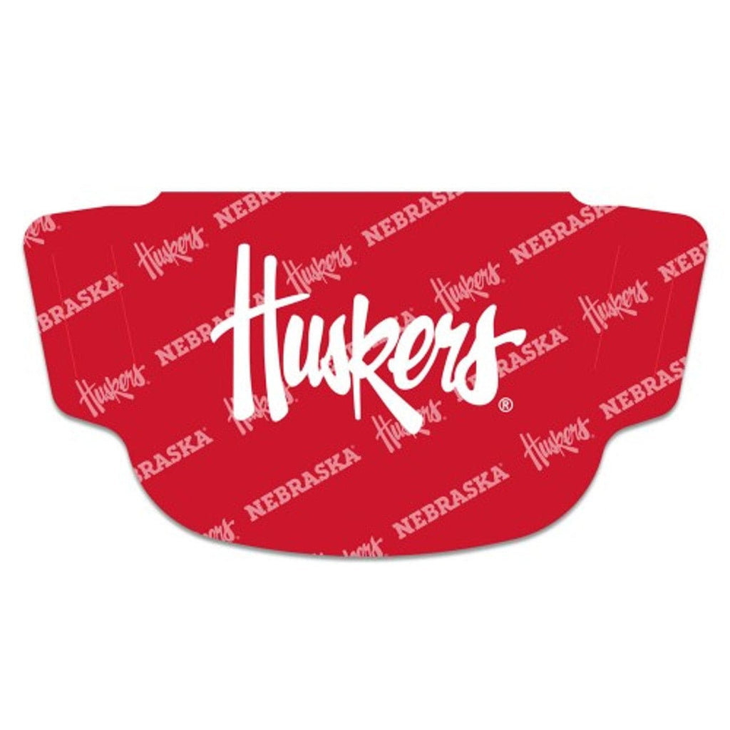 Face Mask Fan Gear Nebraska Cornhuskers Face Mask Fan Gear 194166157552