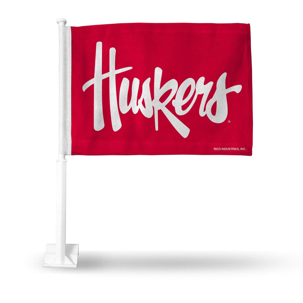 Car Flags Nebraska Cornhuskers Flag Car 094746220396