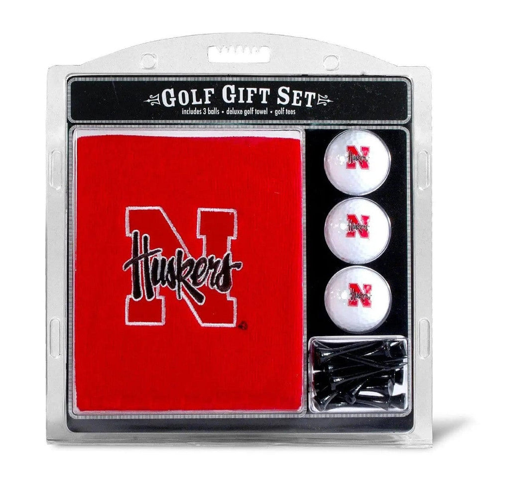 Golf Gift Set with Towel Nebraska Cornhuskers Golf Gift Set with Embroidered Towel 637556224200