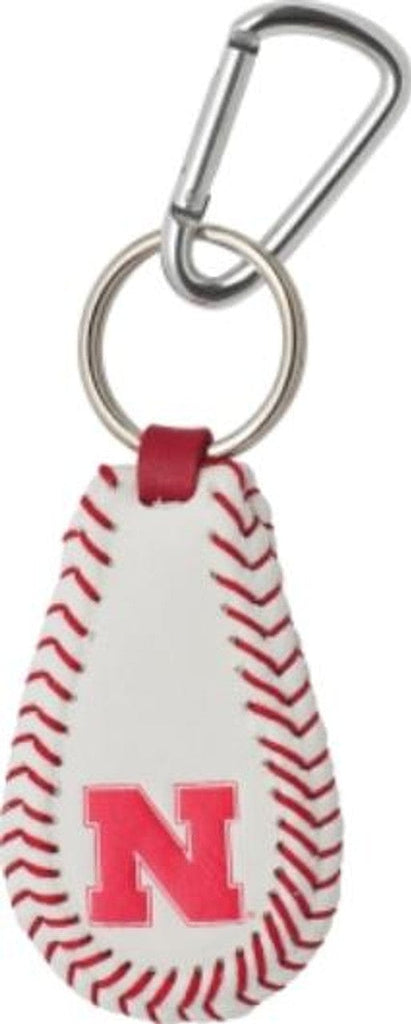 Nebraska Cornhuskers Nebraska Cornhuskers Keychain Classic Baseball CO 877314008950