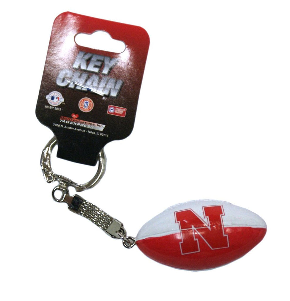 Nebraska Cornhuskers Nebraska Cornhuskers Keychain Lil Brats Script Logo CO 094746461485