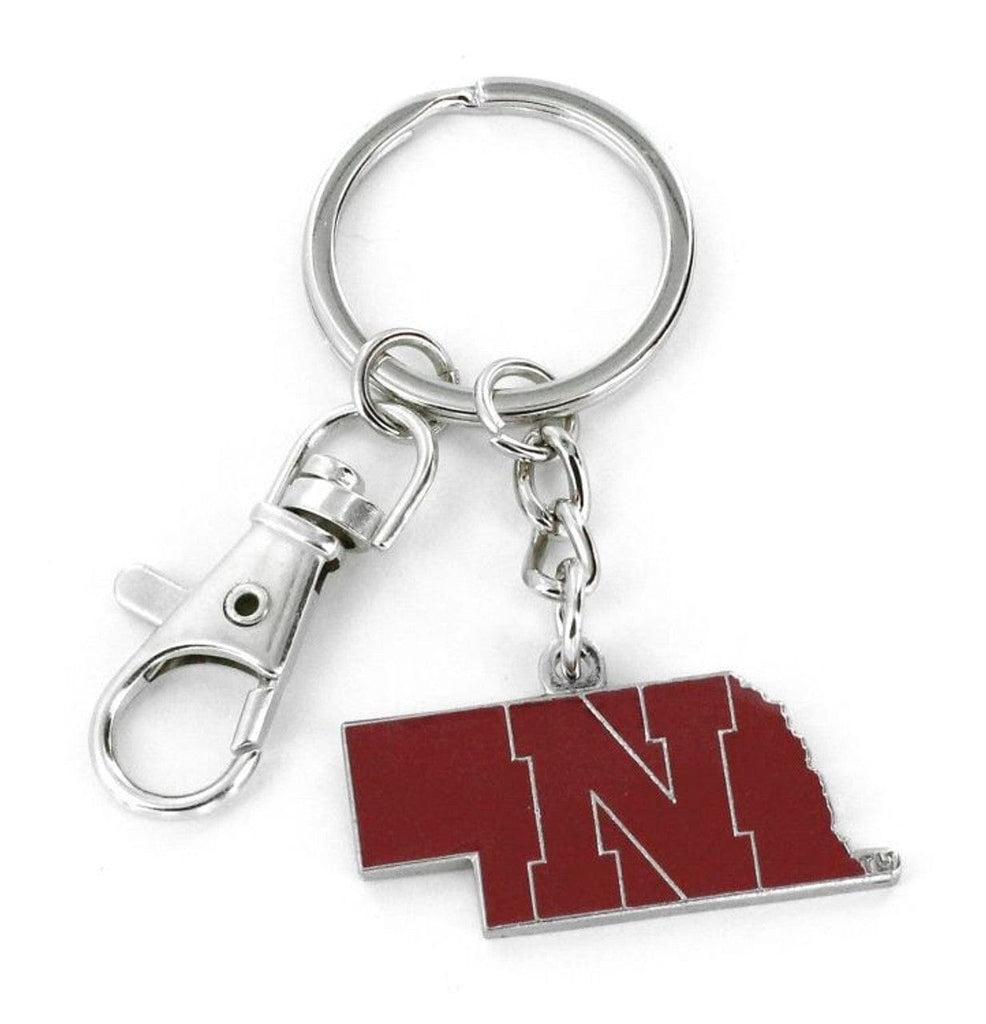 Keychain State Design Nebraska Cornhuskers Keychain State Design 763264741637