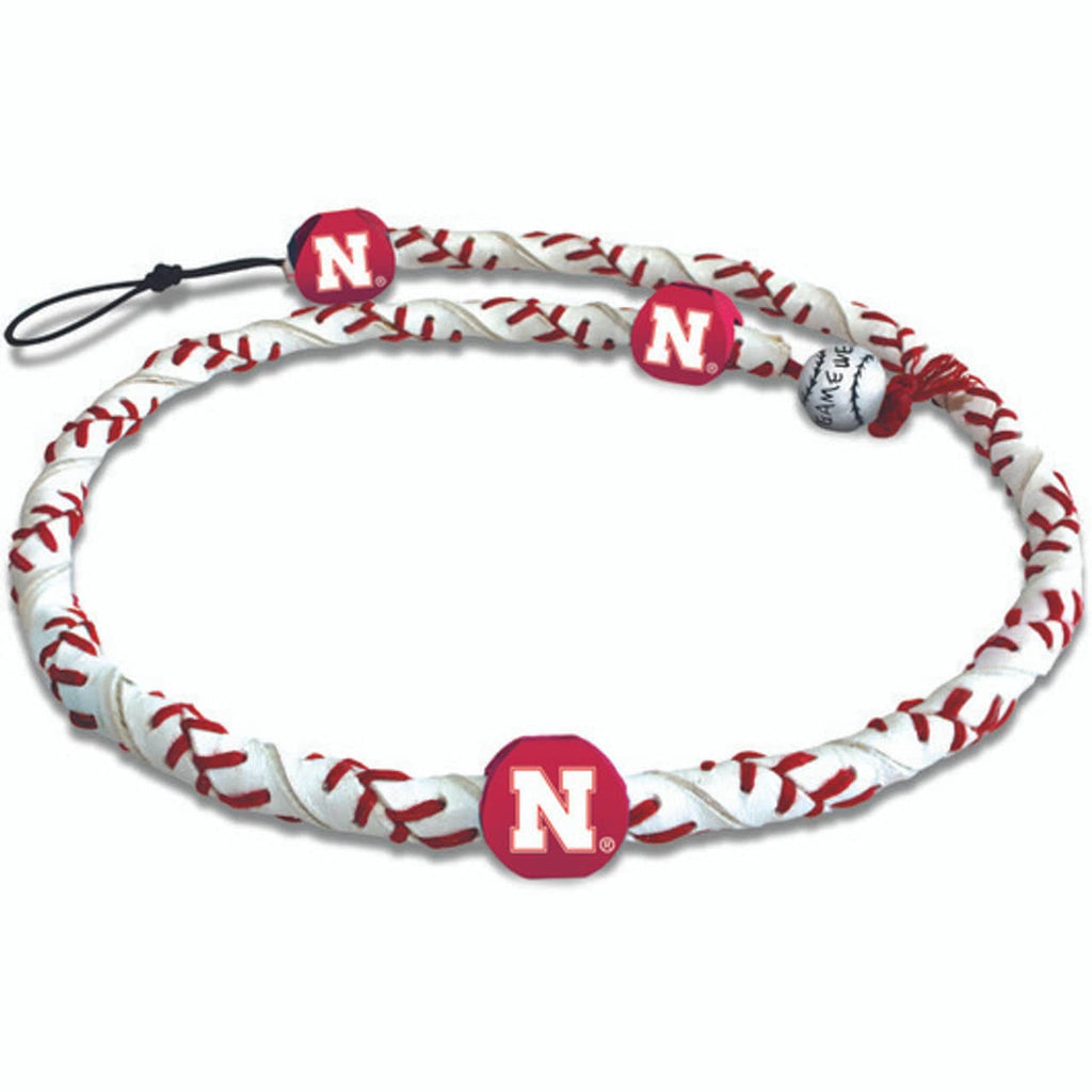 Nebraska Cornhuskers Nebraska Cornhuskers Necklace Frozen Rope Classic Baseball CO 844214030930