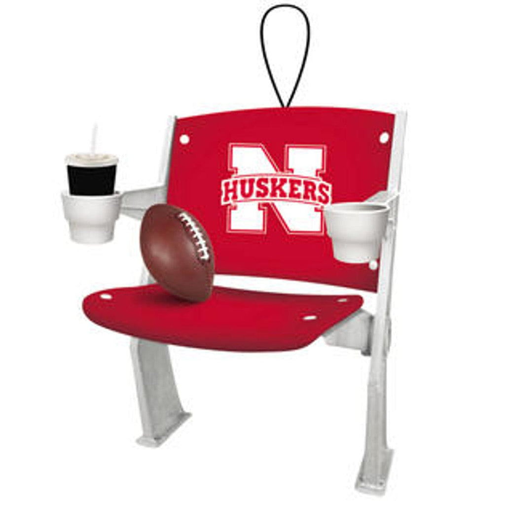 Nebraska Cornhuskers Nebraska Cornhuskers Ornament Stadium Chair Design CO 808412162961