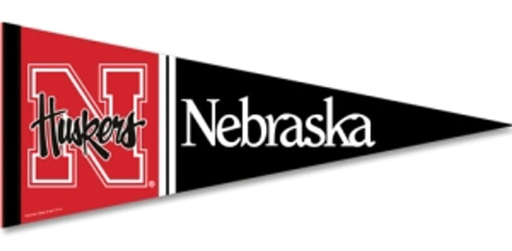 Pennant 12x30 Premium Nebraska Cornhuskers Pennant 12x30 Premium Style 032085632609