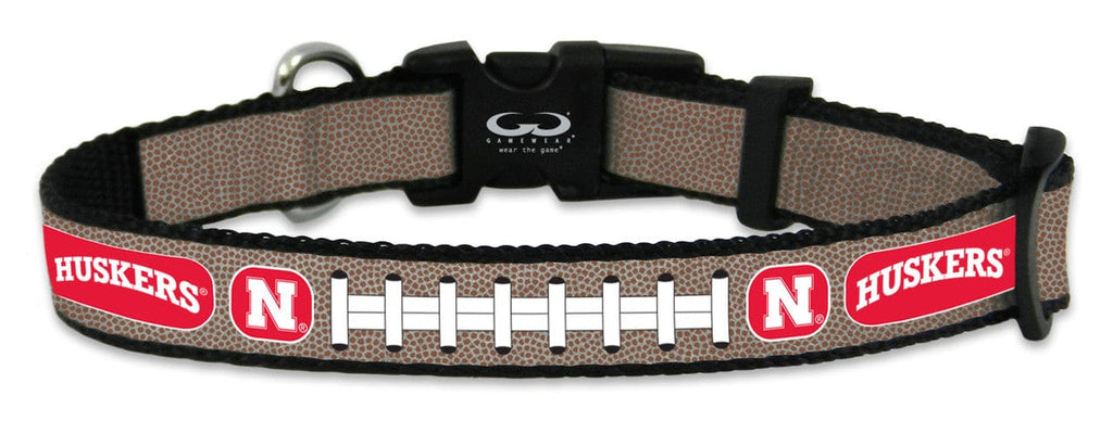 Pet Fan Gear Collar Nebraska Cornhuskers Reflective Toy Football Collar 844214070400