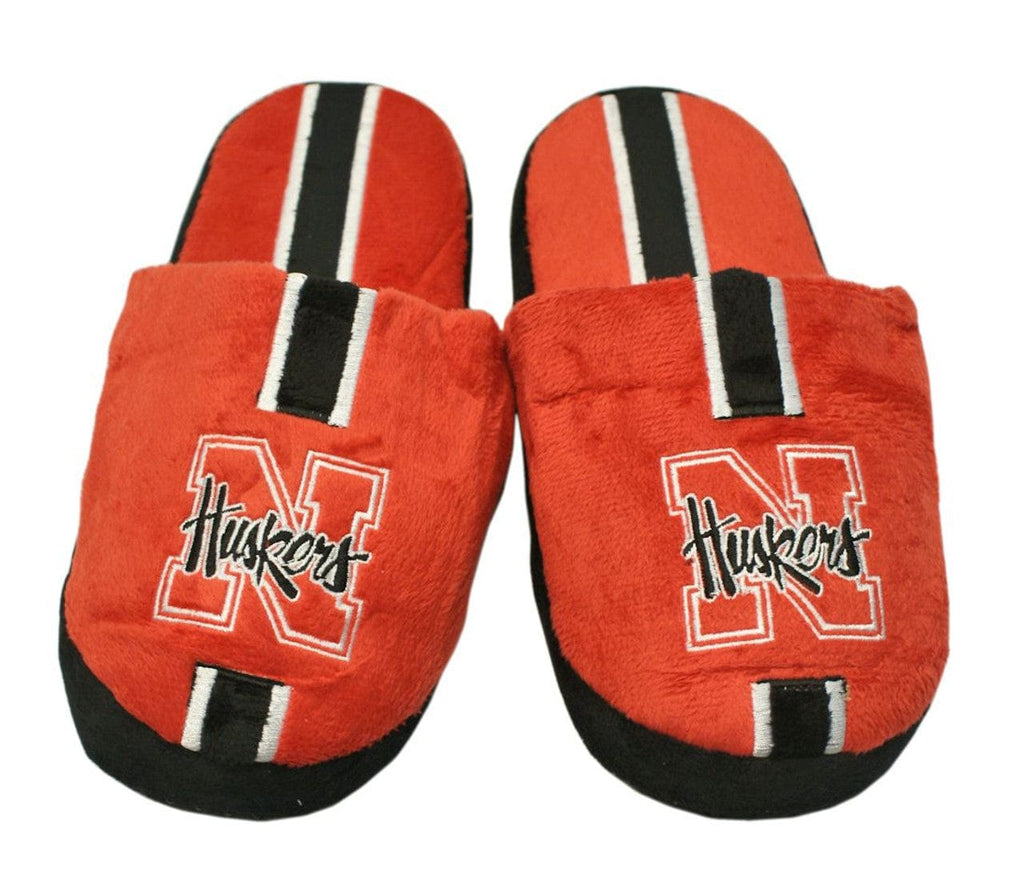 Nebraska Cornhuskers Nebraska Cornhuskers Slippers - Youth 8-16 Stripe (12 pc case) CO 884966238673