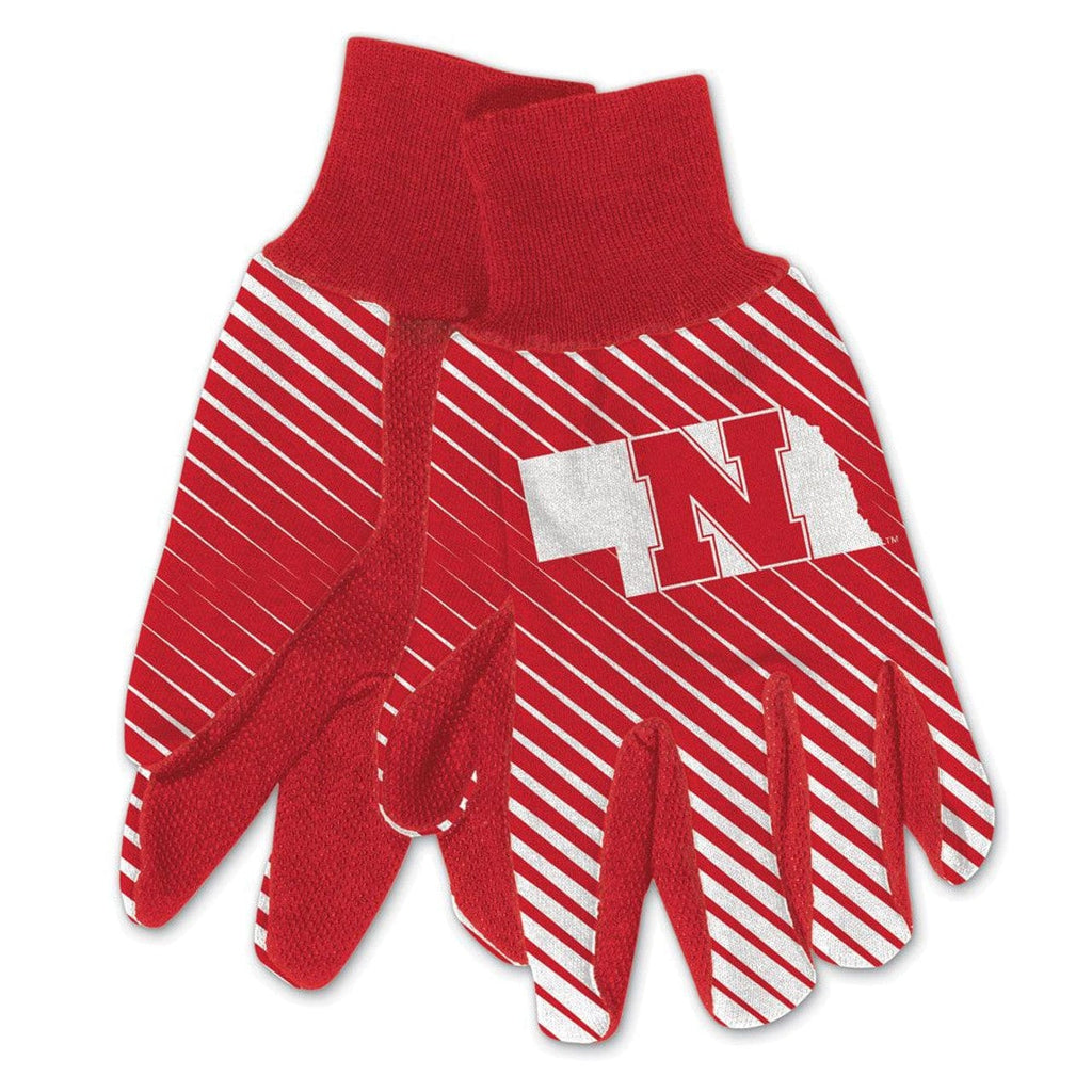 Gloves Nebraska Cornhuskers  Two Tone Gloves - Adult 099606959676