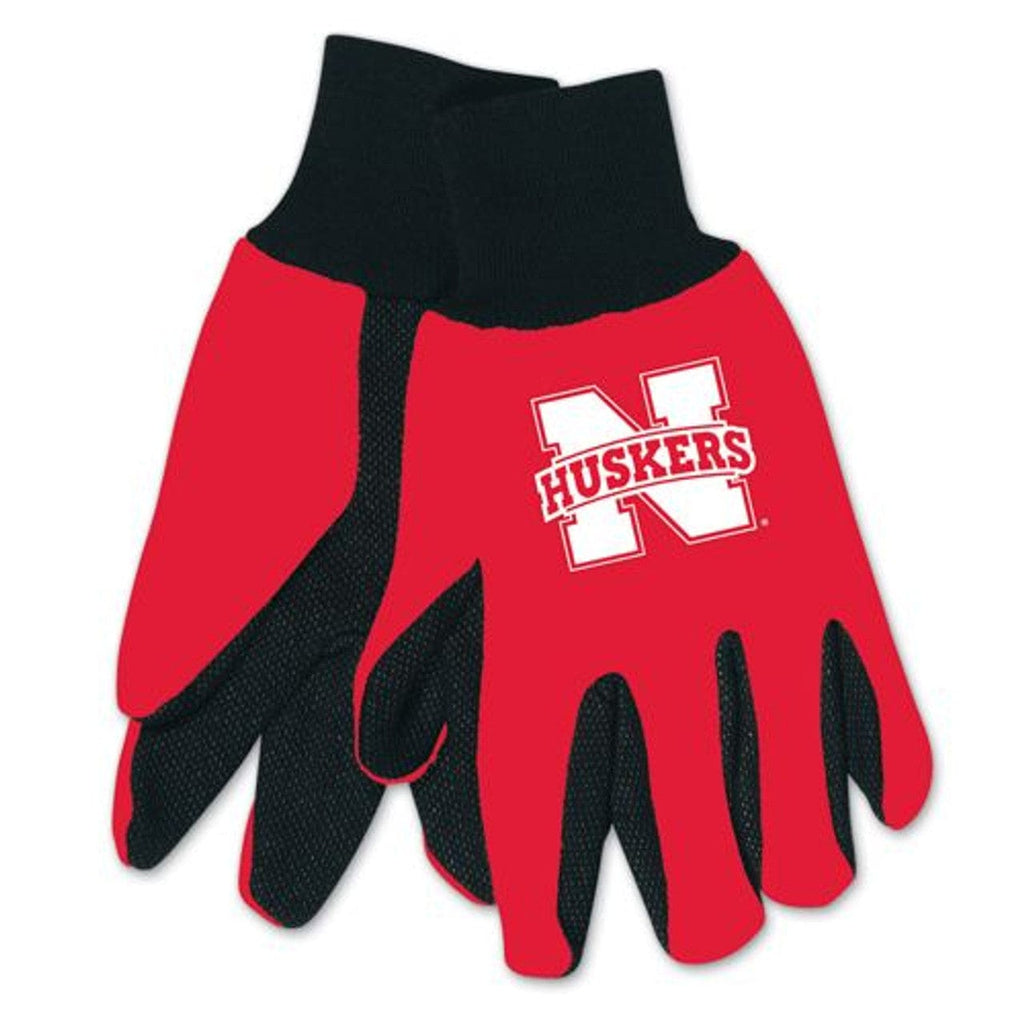 Gloves Nebraska Cornhuskers  Two Tone Gloves - Youth 099606199546