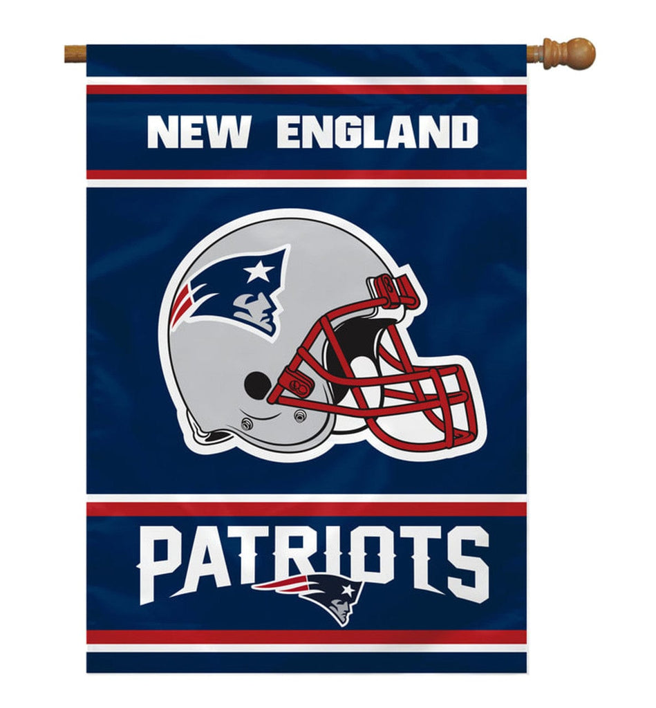 New England Patriots New England Patriots Banner 28x40 House Flag Style 2 Sided CO 023245948111