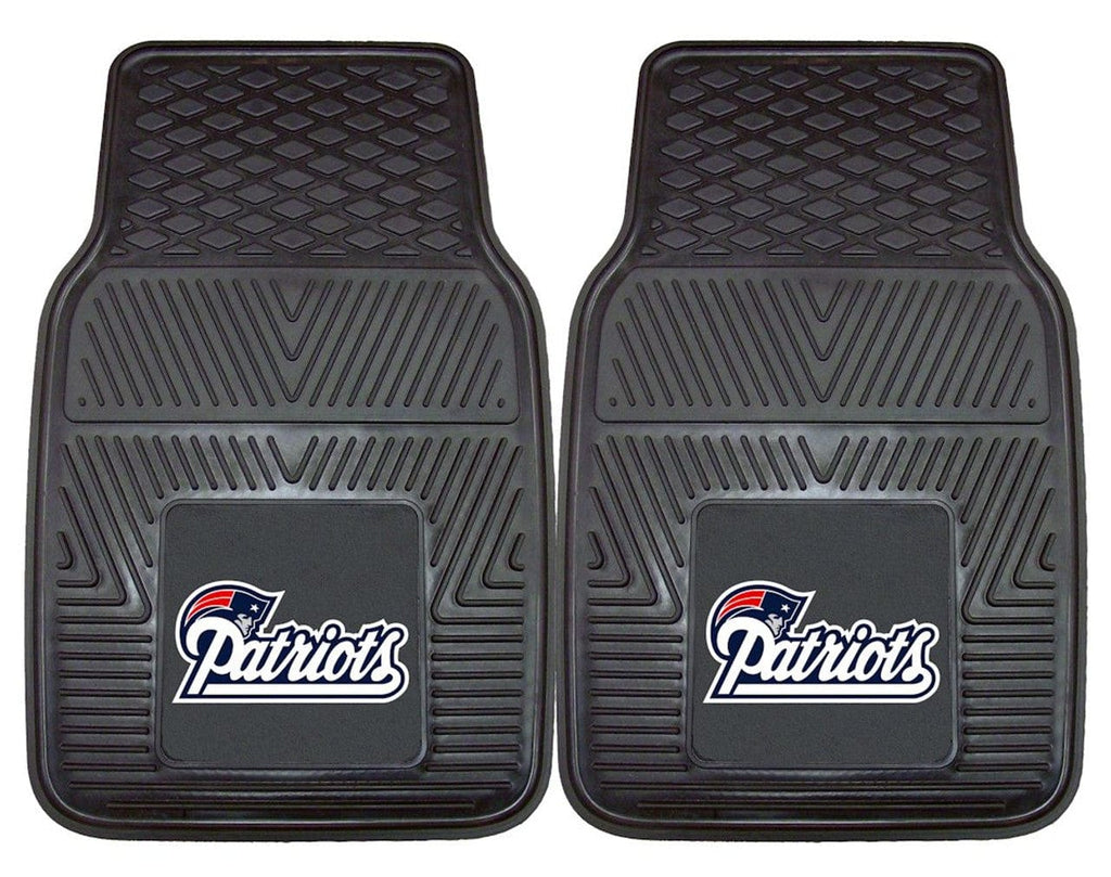 Car Mats Heavy Duty 2 Piece New England Patriots Car Mats Heavy Duty 2 Piece Vinyl 846104087543