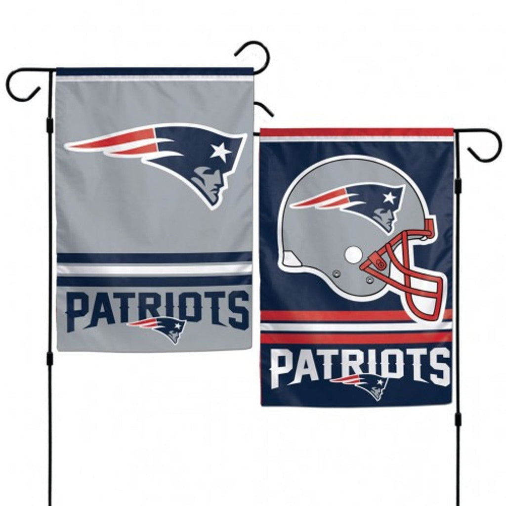 Flags 12x18 New England Patriots Flag 12x18 Garden Style 2 Sided 032085083746