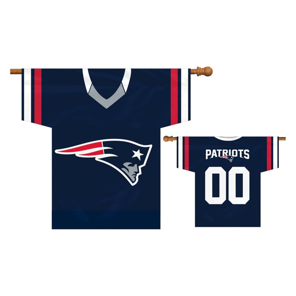 New England Patriots New England Patriots Flag Jersey Design CO 023245927116