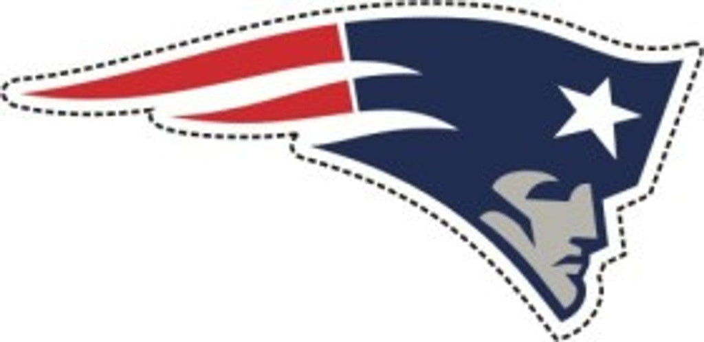 New England Patriots New England Patriots Magnet Car Style 12 Inch Logo Design CO 023245987127