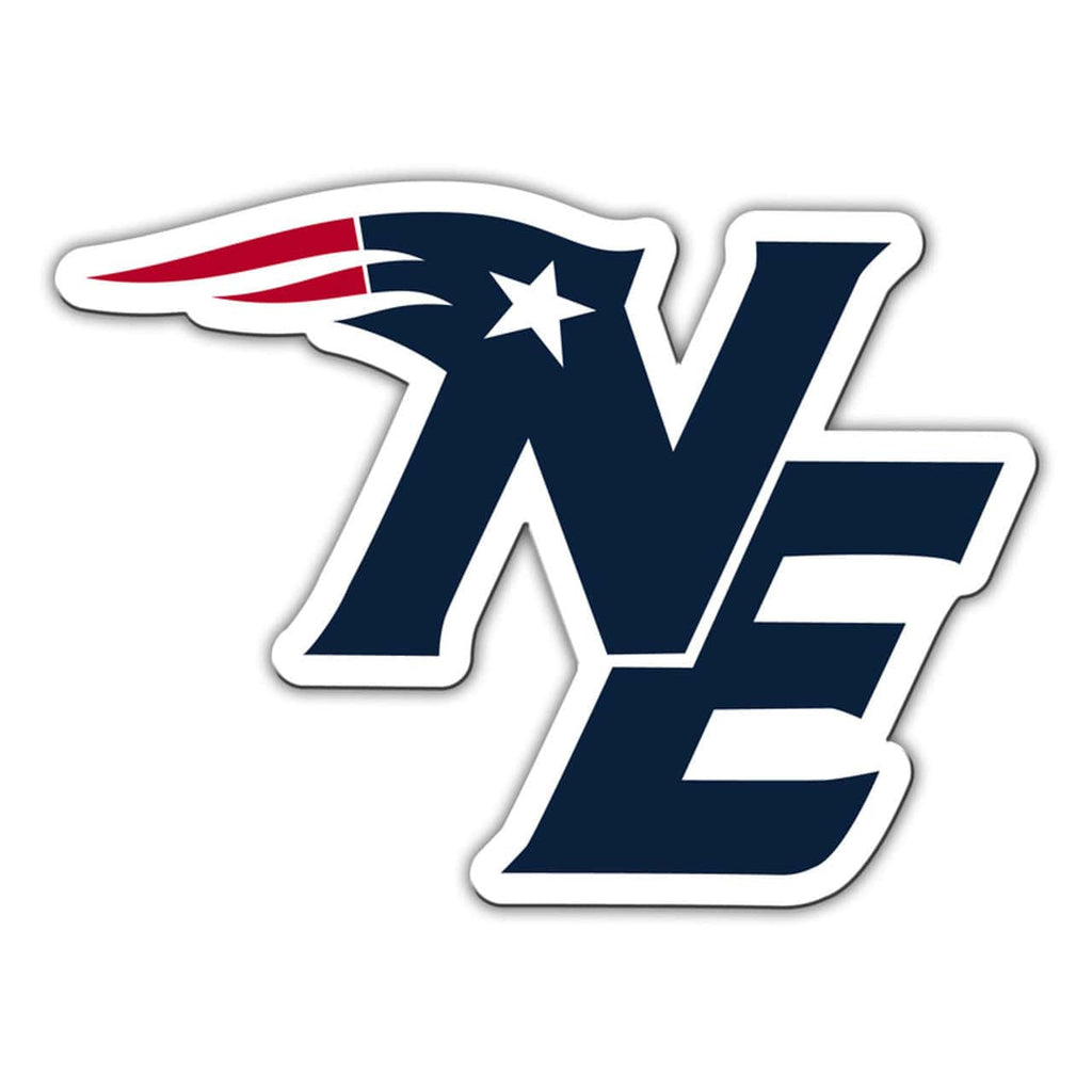 New England Patriots New England Patriots Magnet Car Style 12 Inch NE Design CO 023245987271