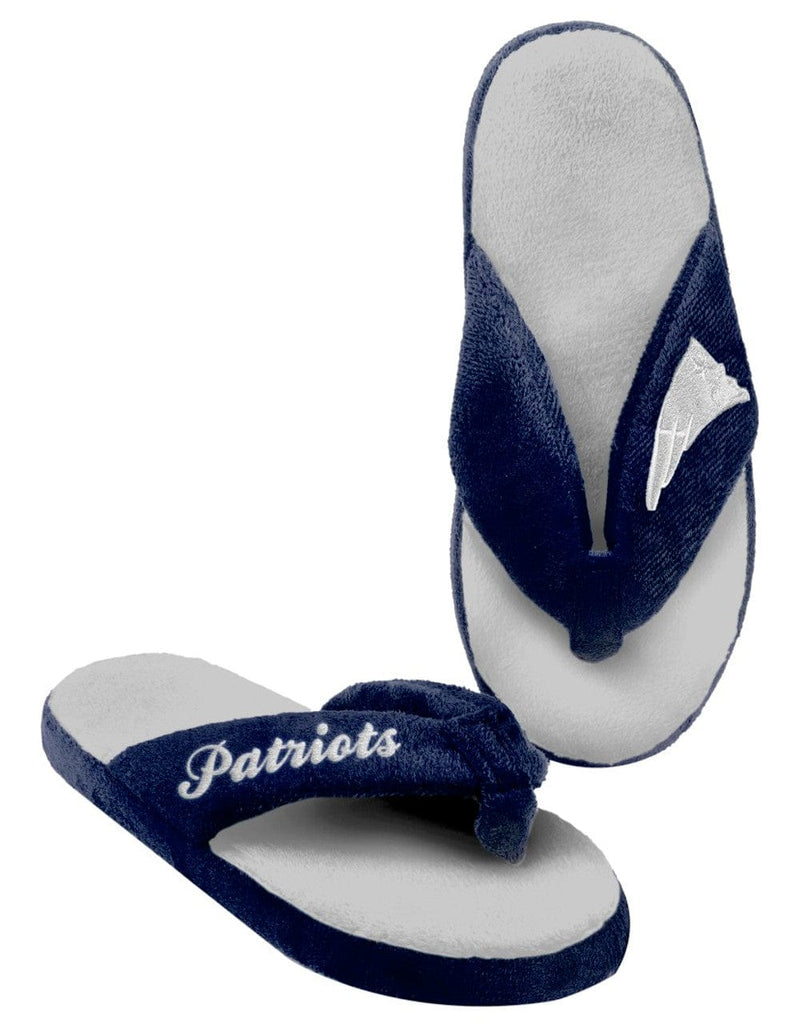 New England Patriots New England Patriots Slippers - Womens Thong Flip Flop (12 pc case)  CO 884966225079