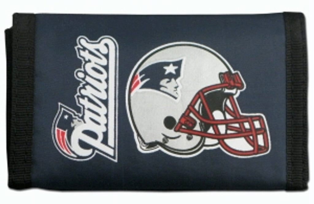 Wallet Nylon Trifold New England Patriots Wallet Nylon Trifold 024994994176