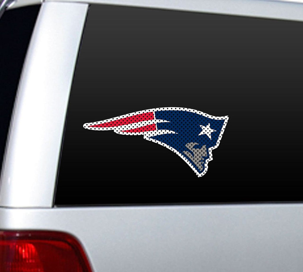 New England Patriots New England Patriots Window Film 12 Inch Die Cut CO 023245964111