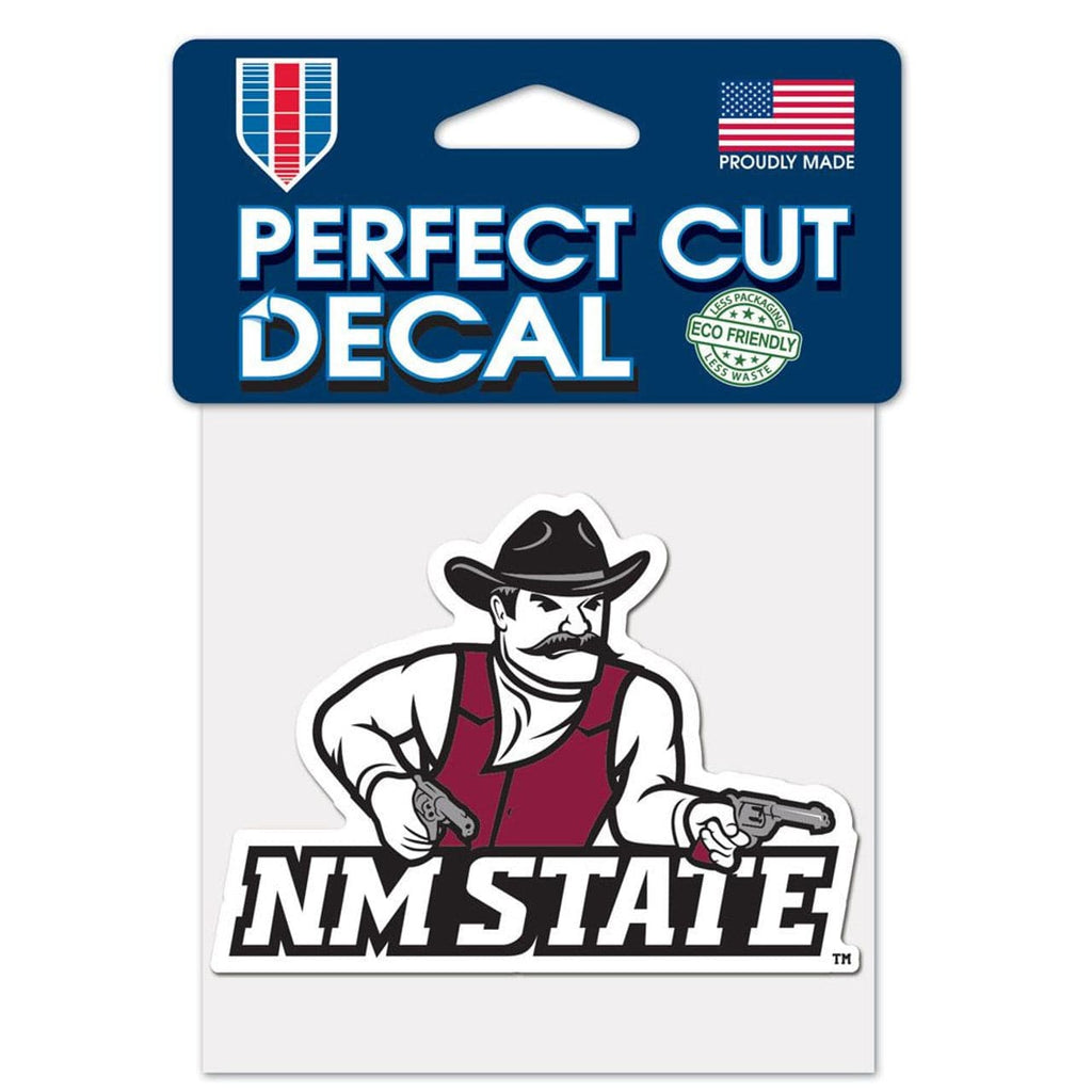 New Mexico State Aggies New Mexico State Aggies Decal 4x4 Perfect Cut Color 032085923592