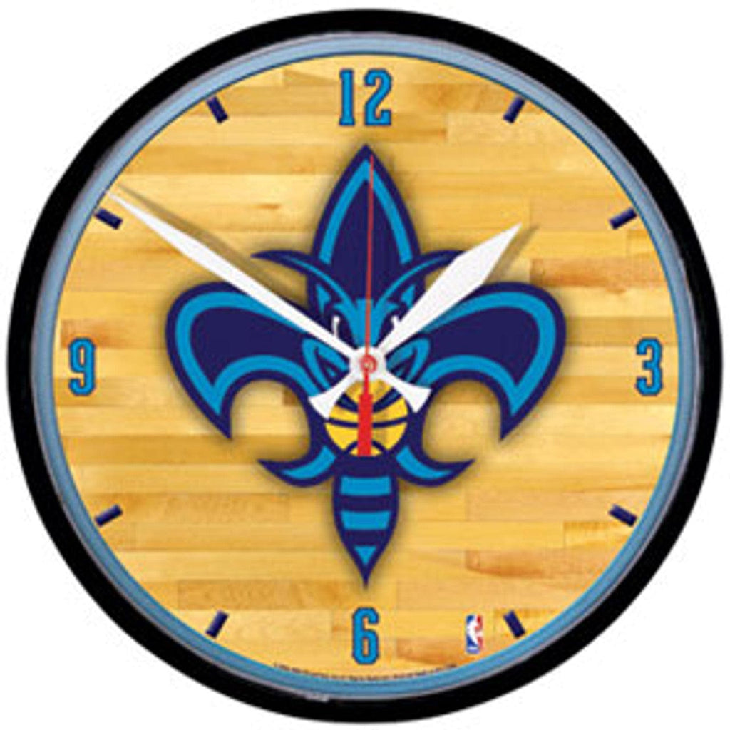 NBA Legacy Teams New Orleans Hornets Wall Clock 010943290635