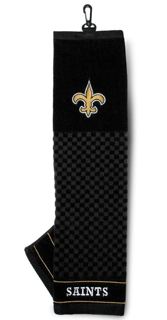 Golf Towel 16x22 Embroidered New Orleans Saints 16"x22" Embroidered Golf Towel - Special Order 637556318107