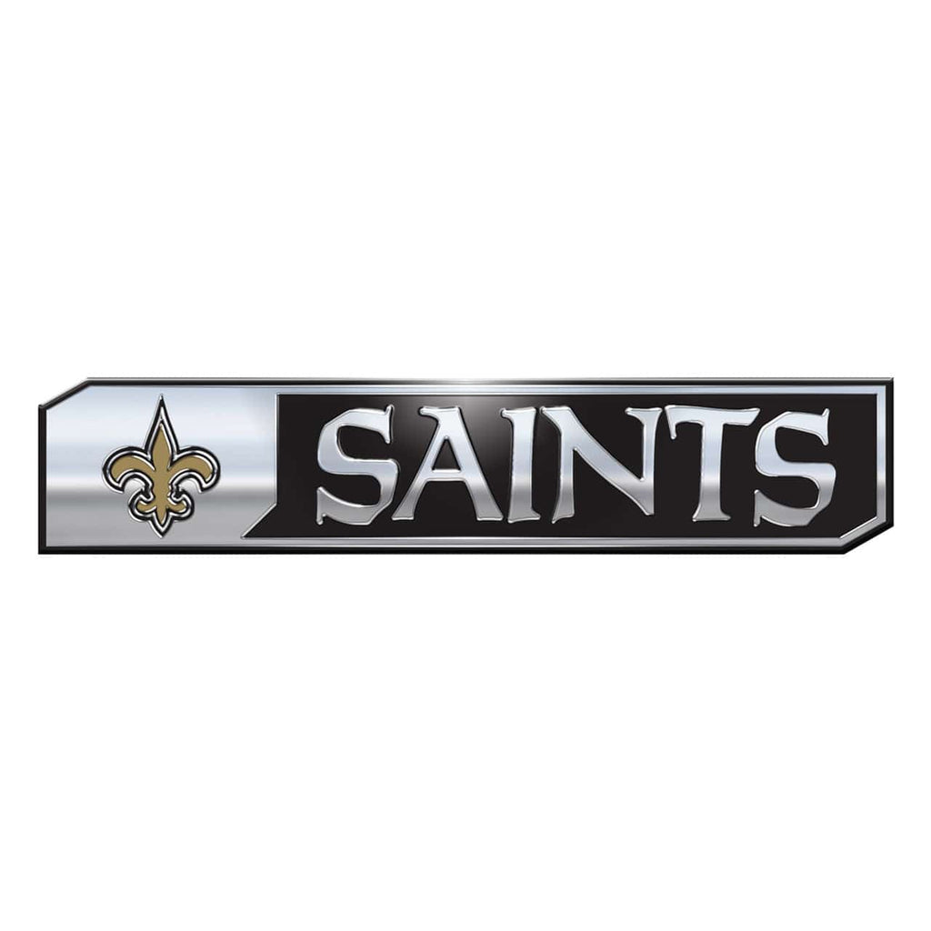 Auto Emblem Color New Orleans Saints Auto Emblem Truck Edition 2 Pack 681620293197