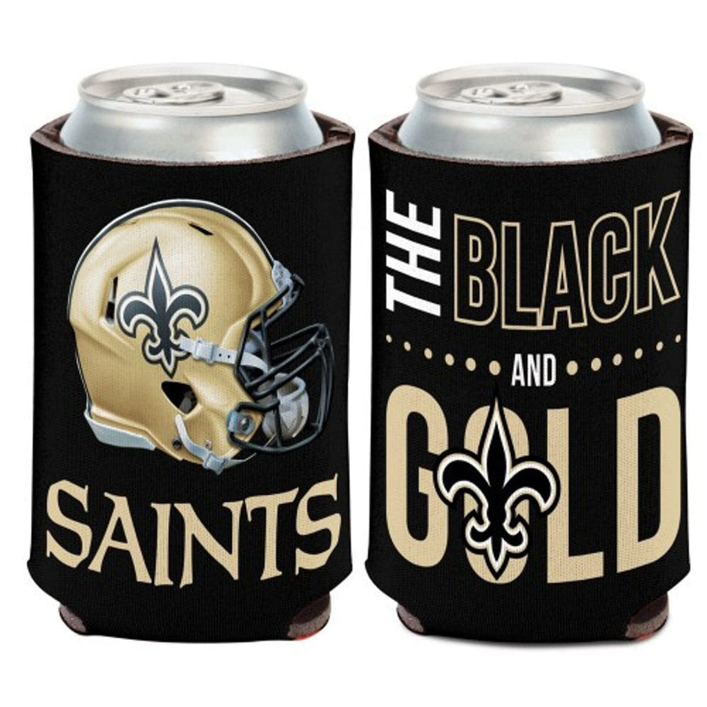 Can Cooler New Orleans Saints Can Cooler Slogan Design 032085228499