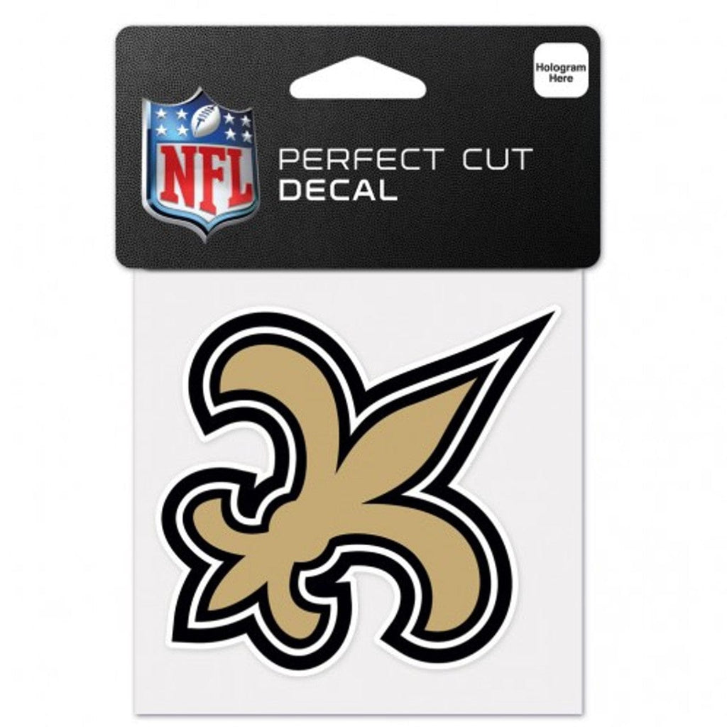 Decal 4x4 Perfect Cut Color New Orleans Saints Decal 4x4 Perfect Cut Color 032085630568