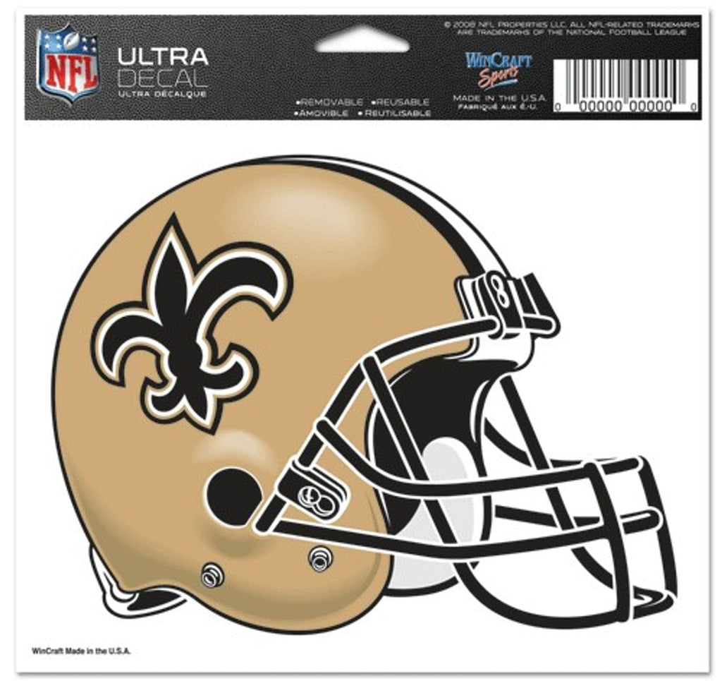 Decal 5x6 Multi Use Color New Orleans Saints Decal 5x6 Ultra Color 032085167811