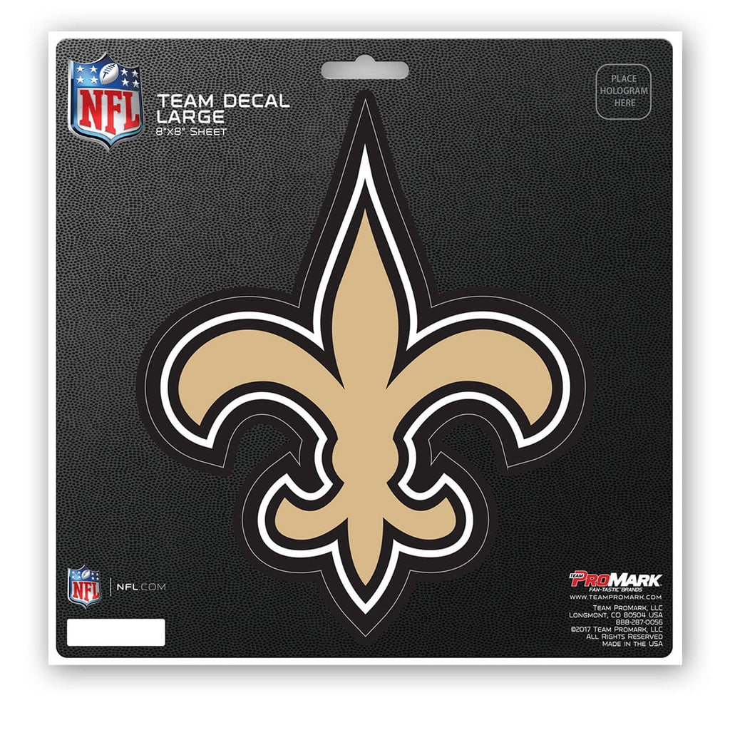 Decal 8x8 Die Cut New Orleans Saints Decal 8x8 Die Cut 681620292190