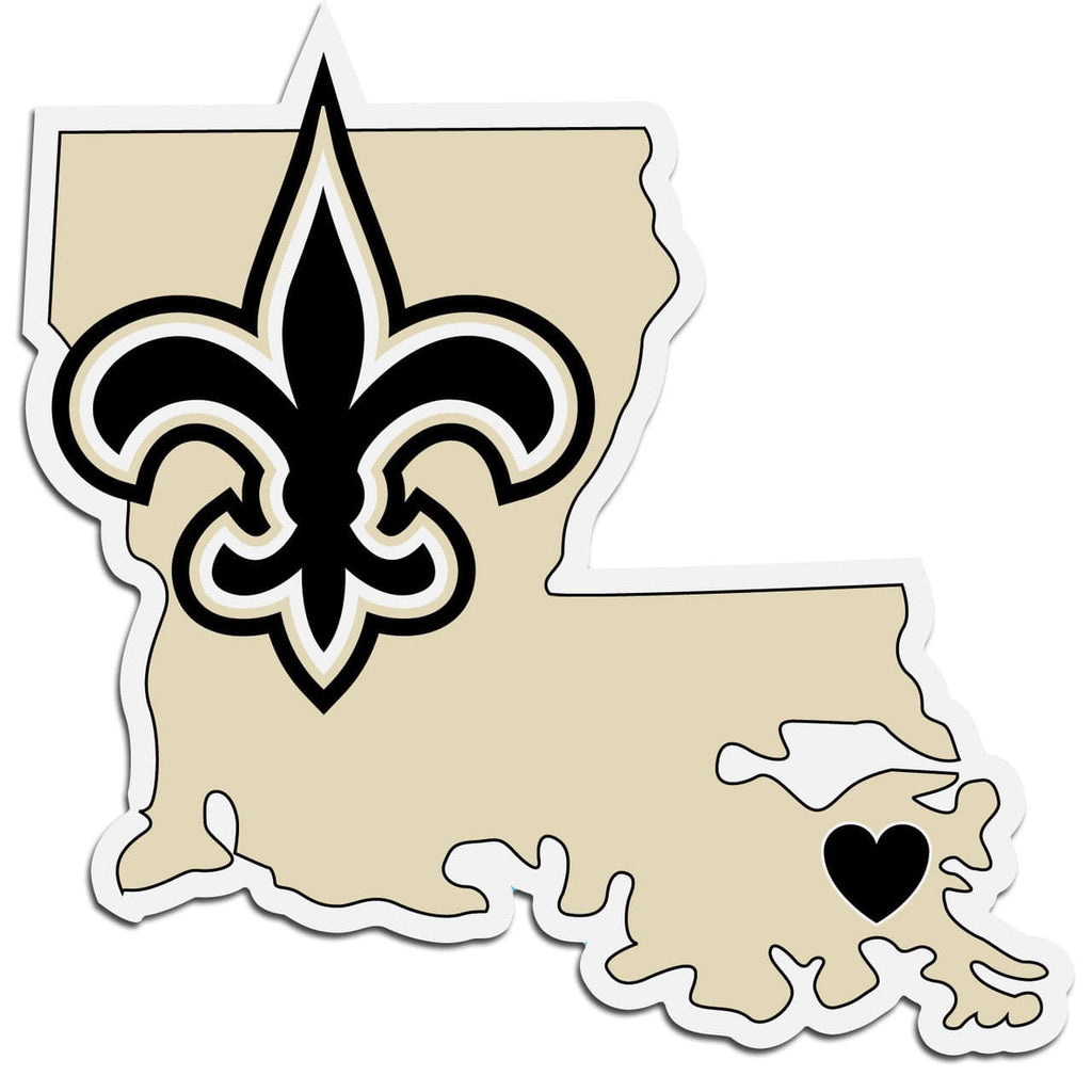 Decal Home State Pride Style New Orleans Saints Decal Home State Pride 754603668241