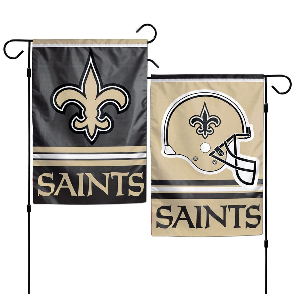 Flags 12x18 New Orleans Saints Flag 12x18 Garden Style 2 Sided 032085083753