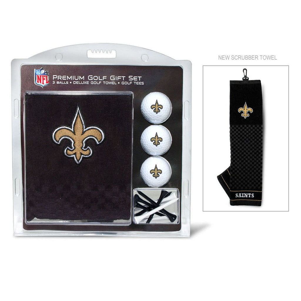 Golf Gift Set with Towel New Orleans Saints Golf Gift Set with Embroidered Towel 637556318206