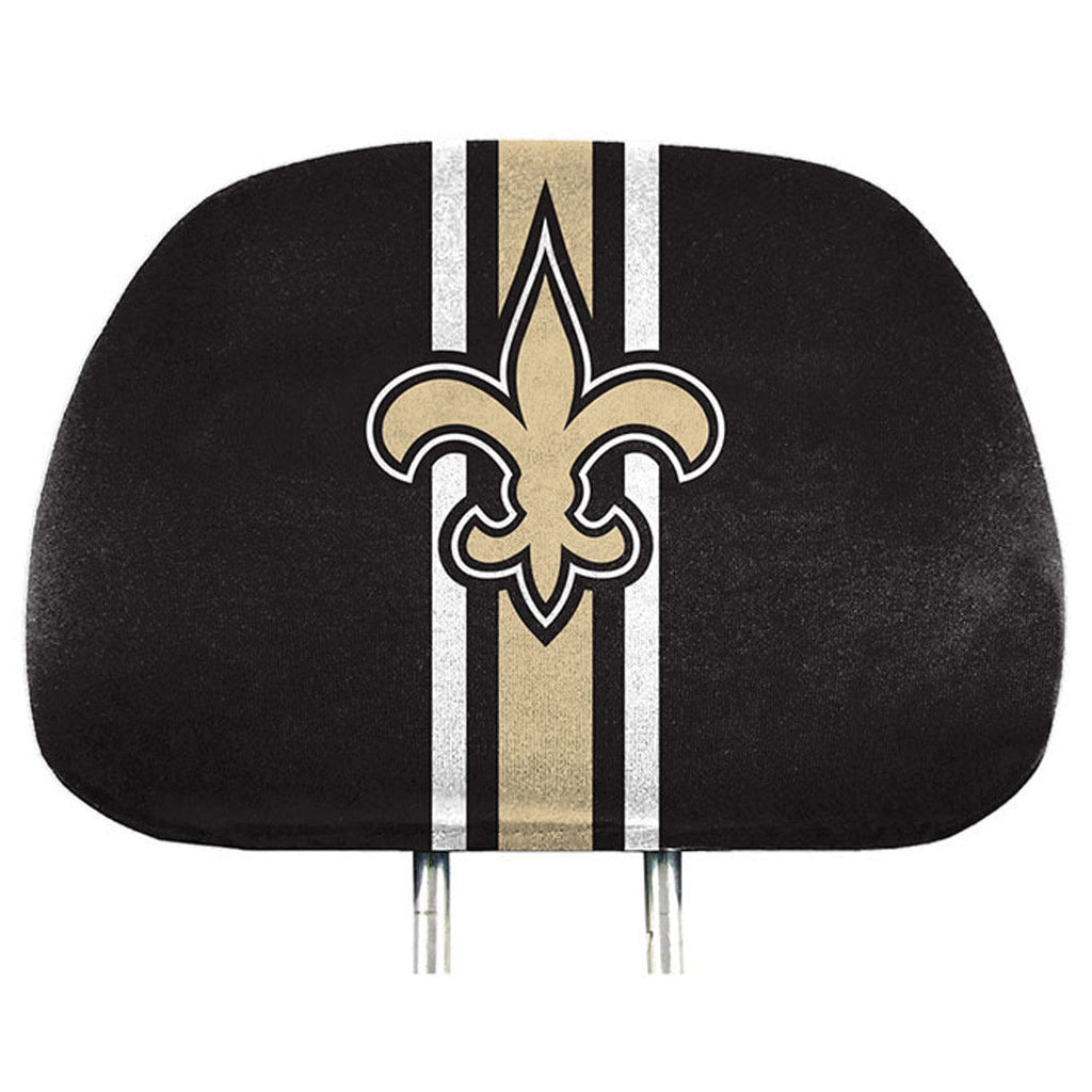 Auto Headrest Covers New Orleans Saints Headrest Covers Full Printed Style 681620175196