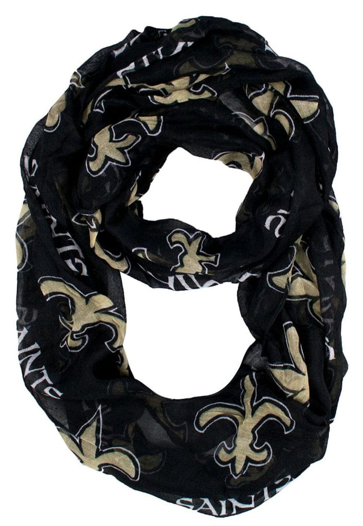 Scarf Infinity Style New Orleans Saints Infinity Scarf 686699616960